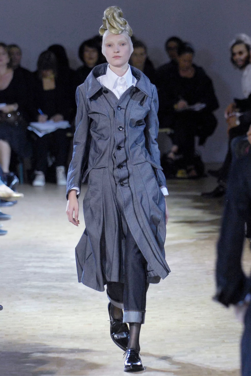 Junya Watanabe AW06 Irregular Deconstructed Wool Coat