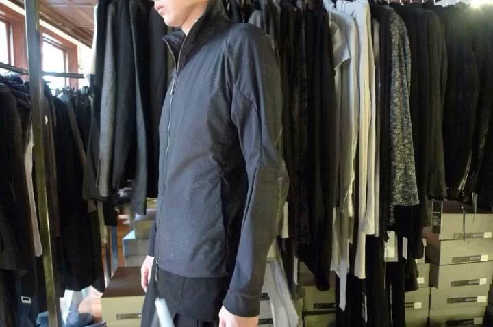 Devoa SS14 3M II Black Linen Jacket