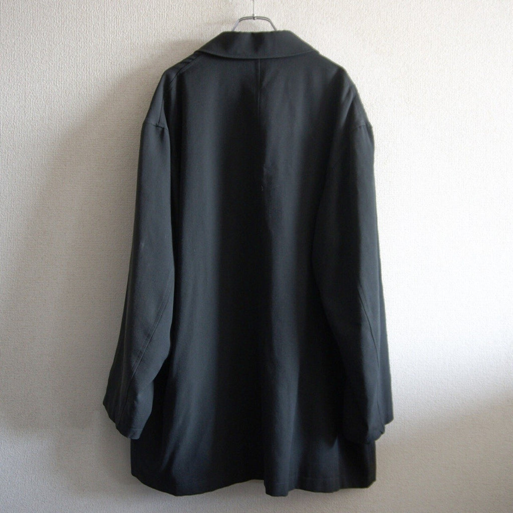 Yohji Yamamoto 1990s Stand-Collar Wool Jacket