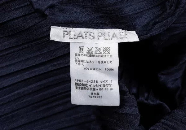 Issey Miyake Vintage Navy Pleated Dress