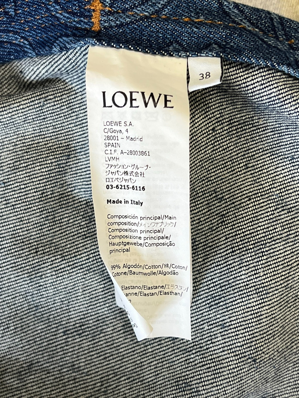 Loewe Denim Jacket