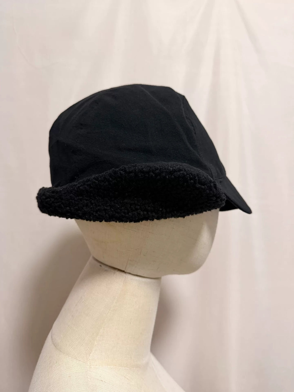 Y's Yohji Yamamoto Black Bendable Brim Hat