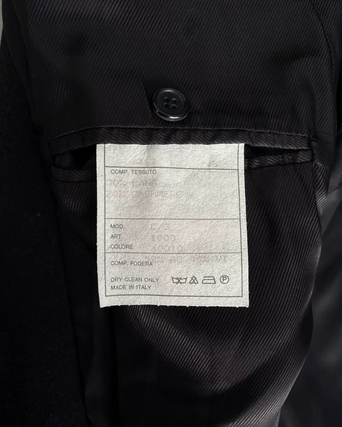 Alexander McQueen 1990s Cashmere Blend Oversized Coat