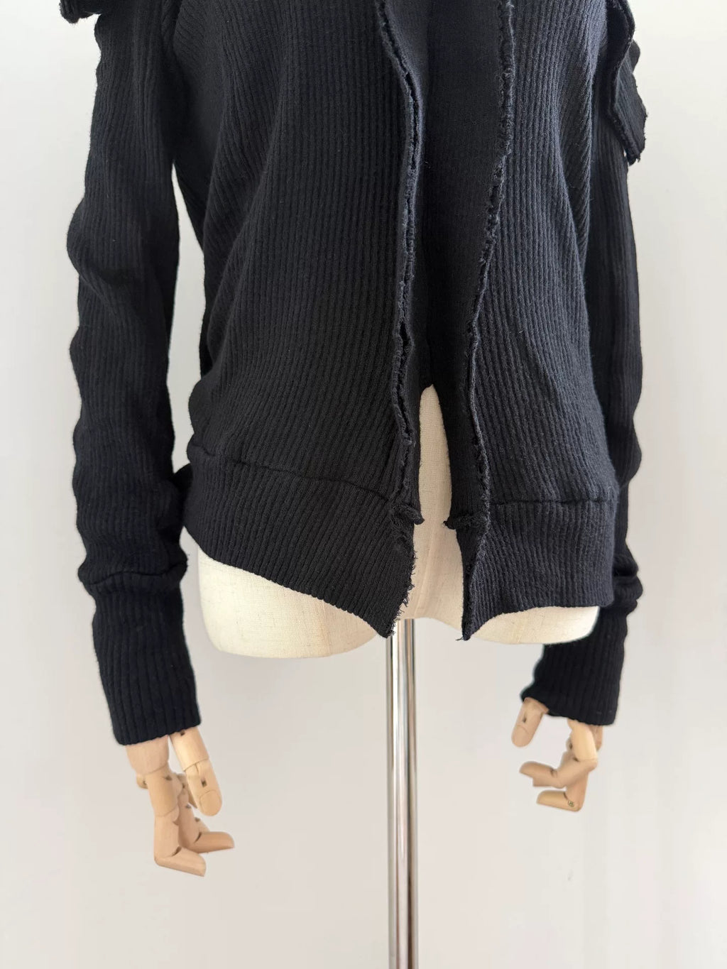 Yohji Yamamoto Y's Pleated Knit Top - Devines
