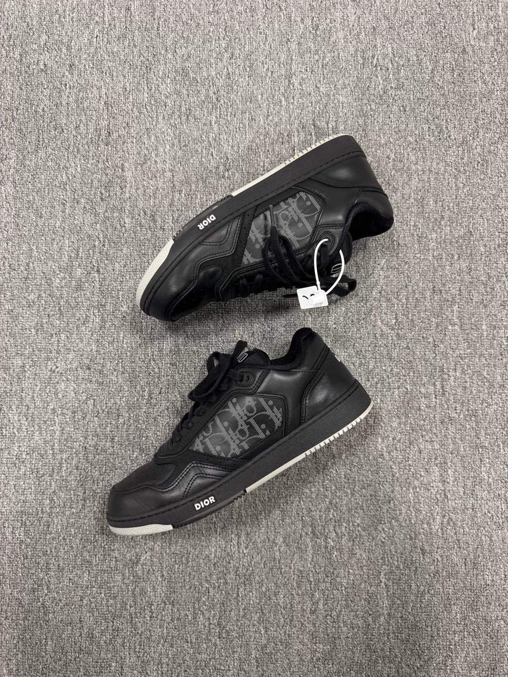 Dior B27 Black Monogram Sneakers