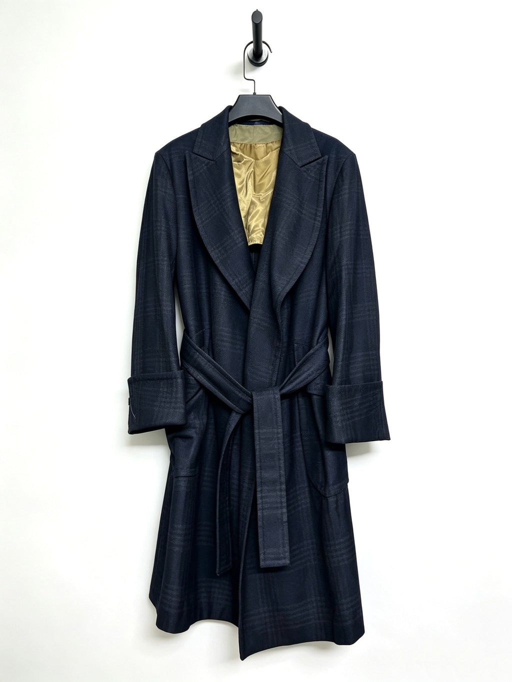 Vivienne Westwood Dark Check Pattern "Queen of Punk" Coat