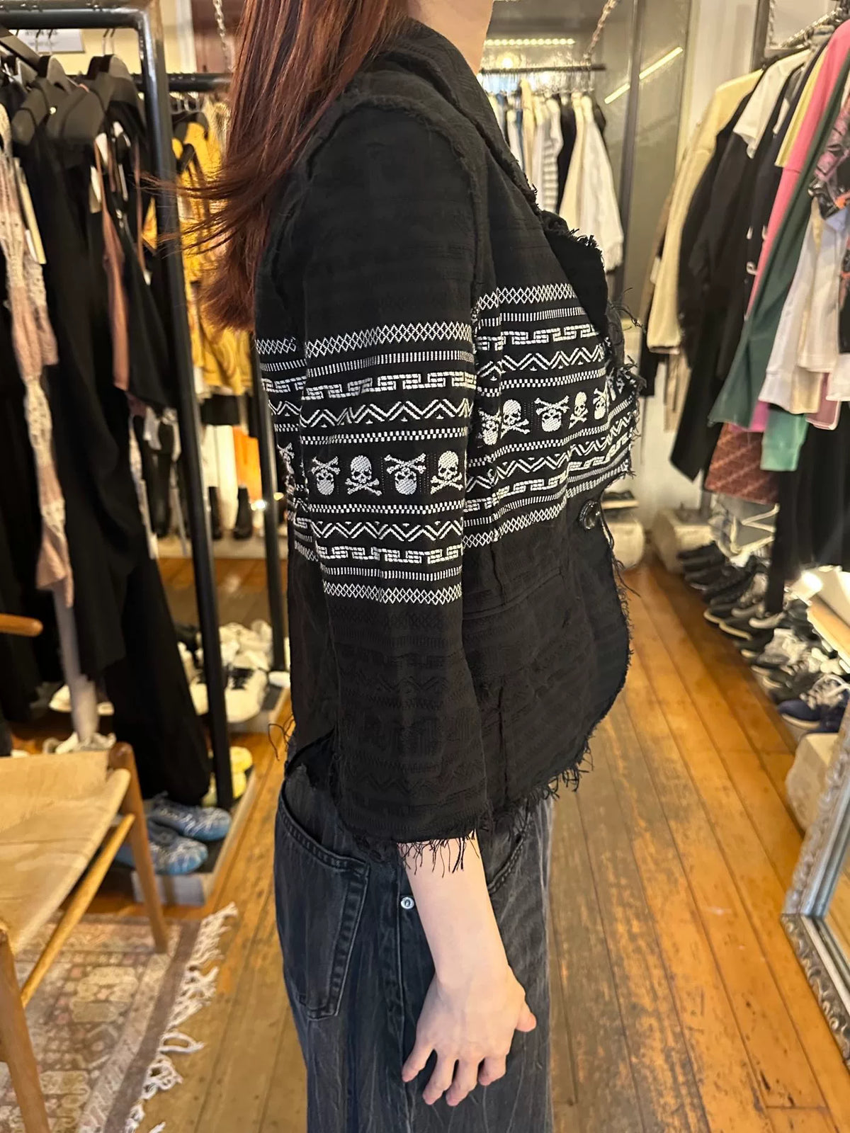mastermind Japan Sample Ethnic Skull Blazer