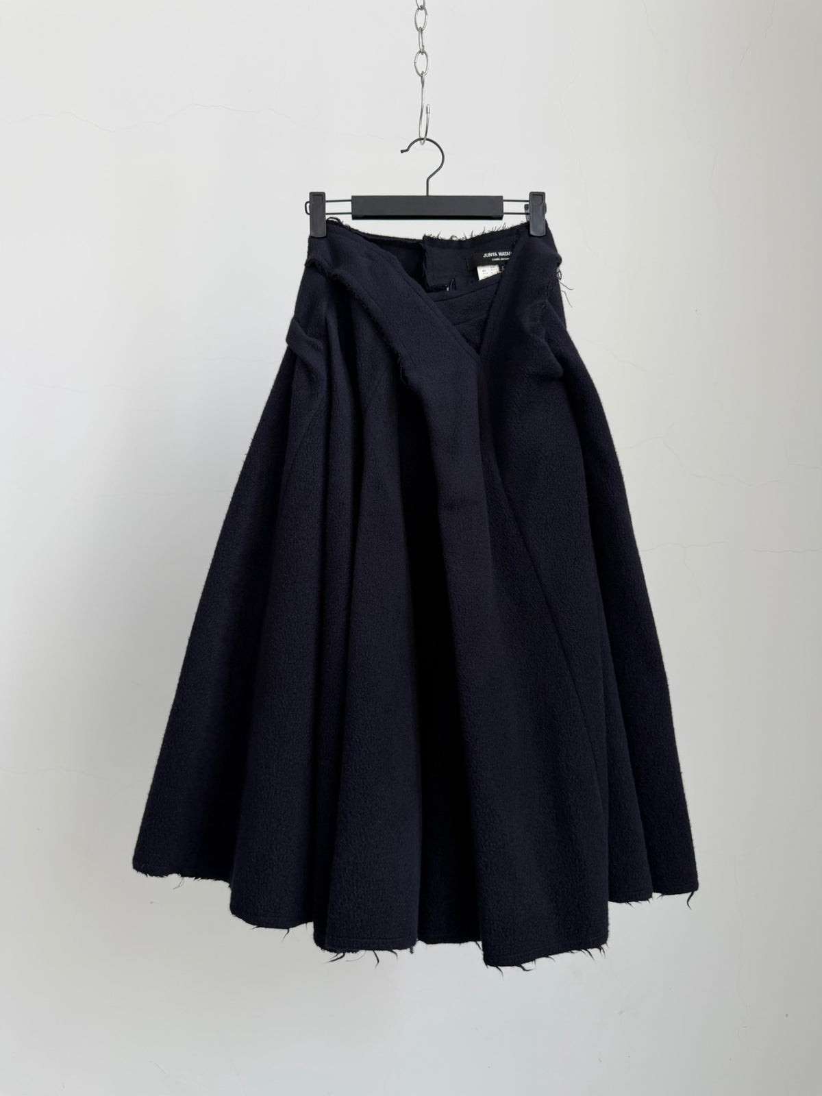 Junya Watanabe Midi Wool Skirt
