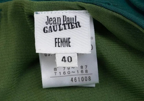 Jean Paul Gaultier Vintage Green Mesh Top