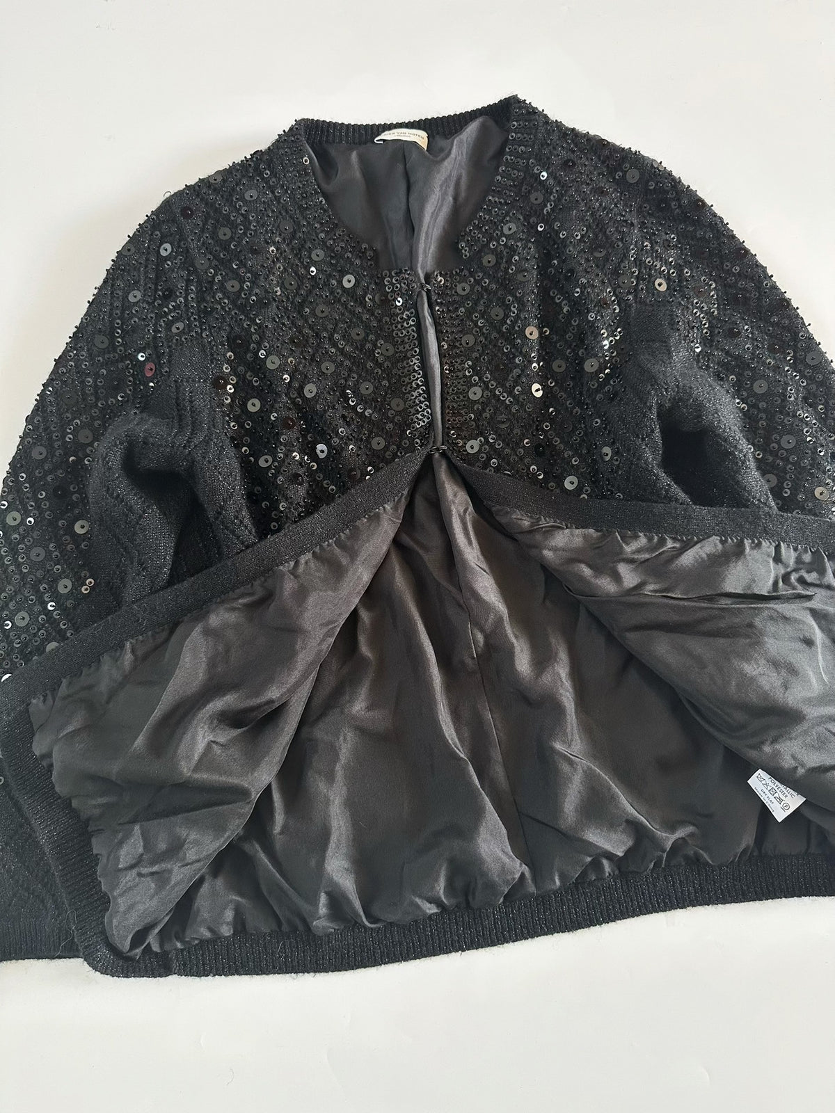 Dries Van Noten heavy-duty beaded cardigan