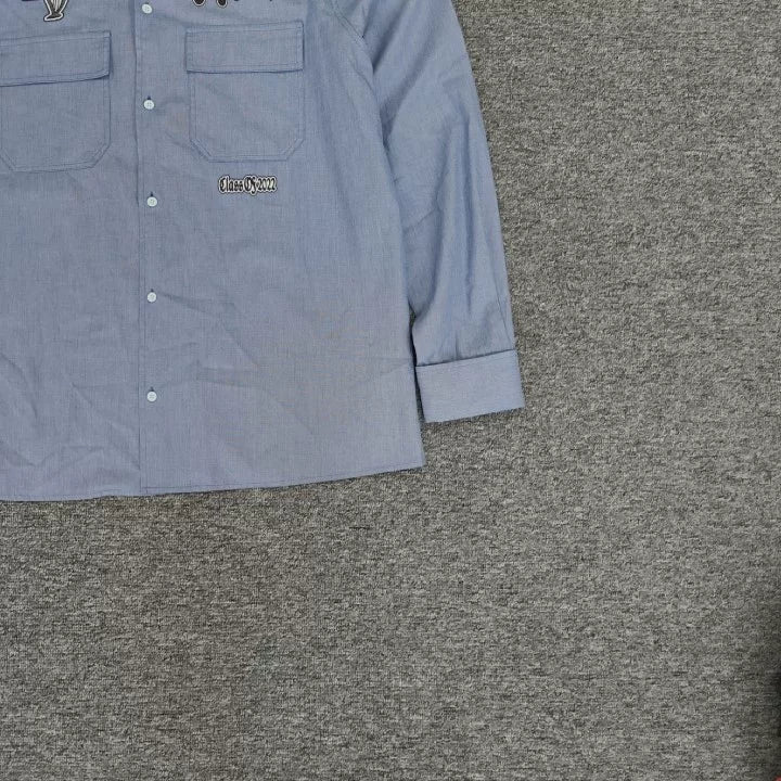 Louis Vuitton Long Sleeve Embroidered Shirt