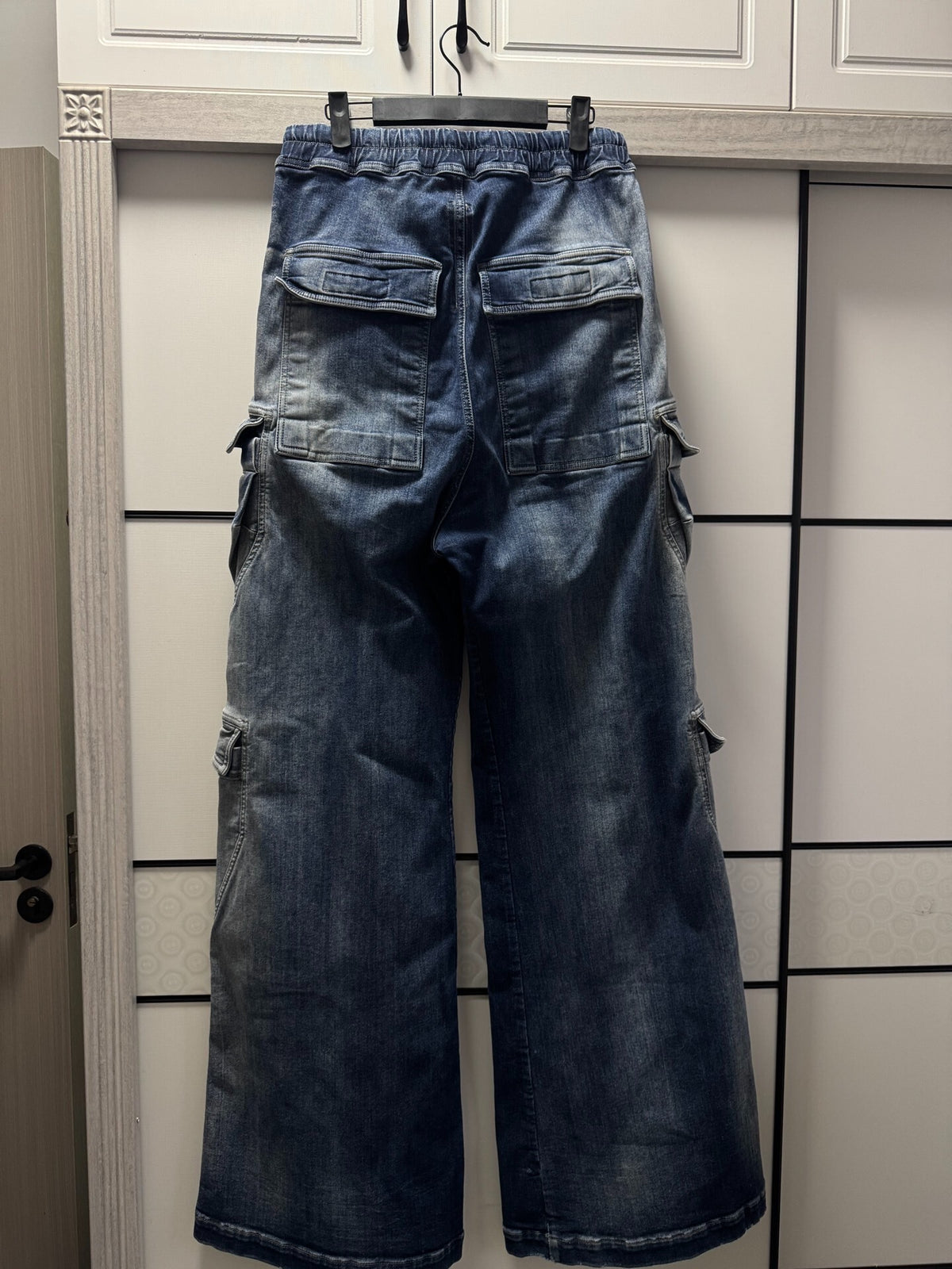 Rick Owens 23SS Bela Cargo Gradient Jeans
