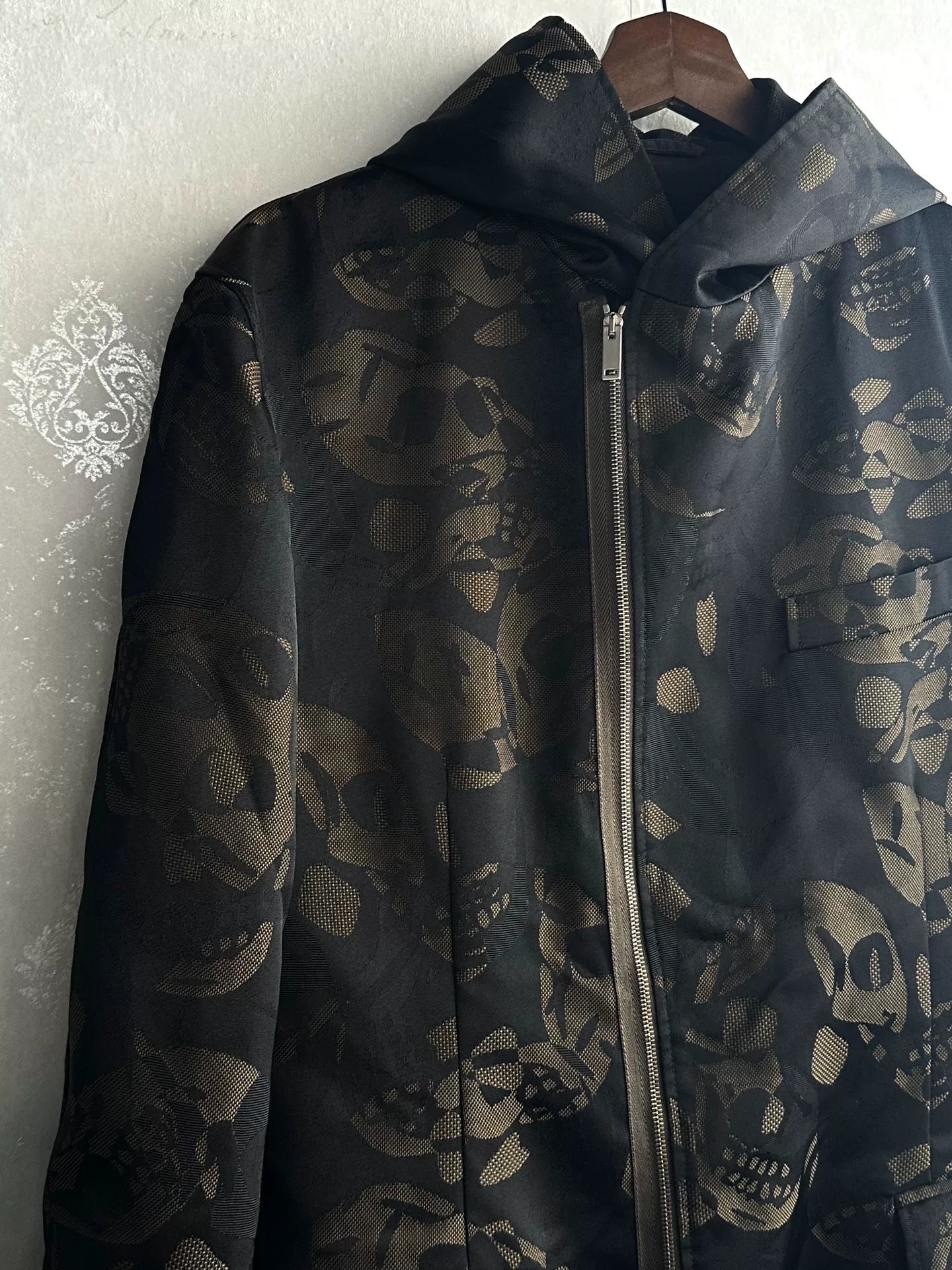 Alexander McQueen Jacquard Skull Mainline Jacket