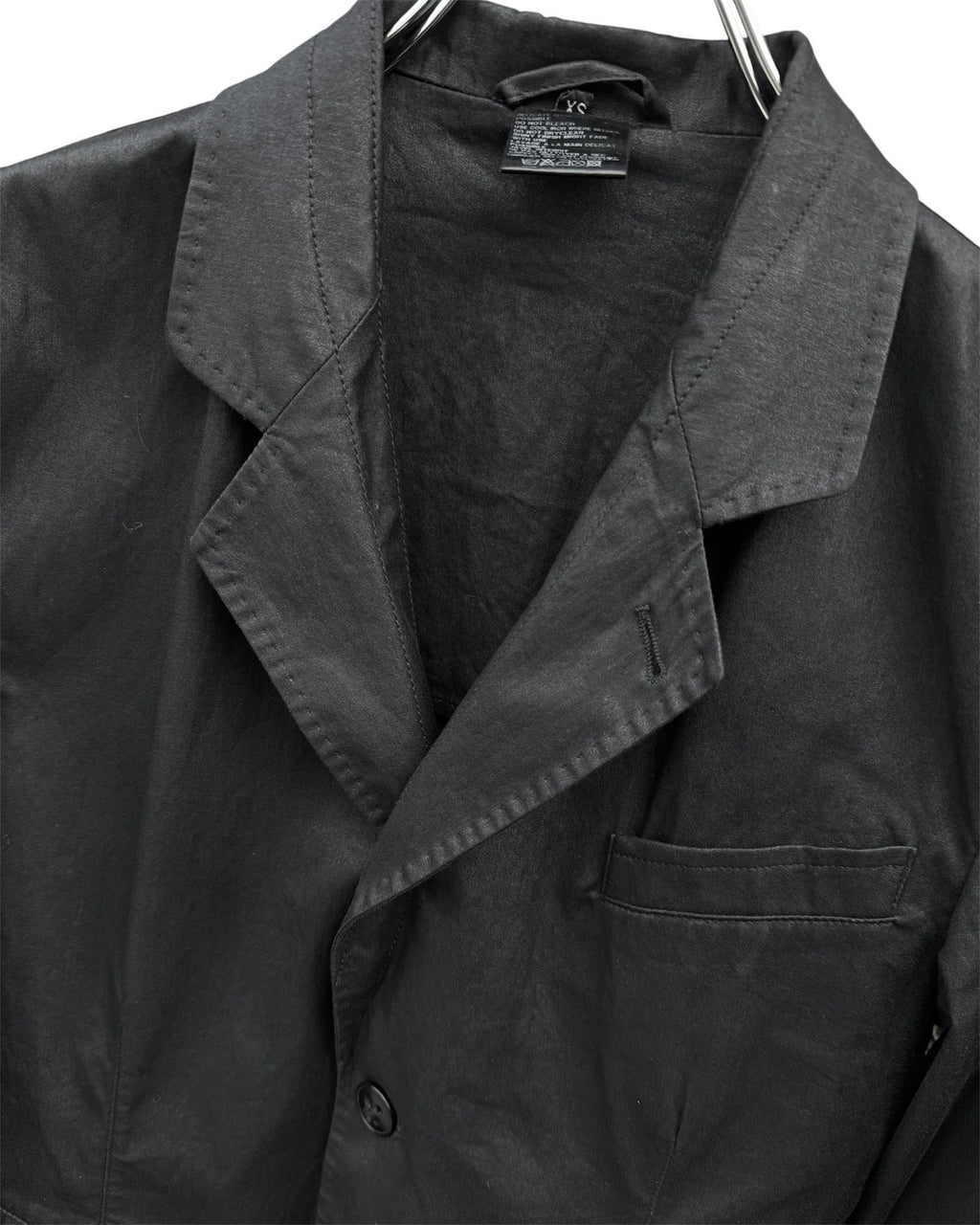 Ann Demeulemeester SS07 Black Runway Jacket