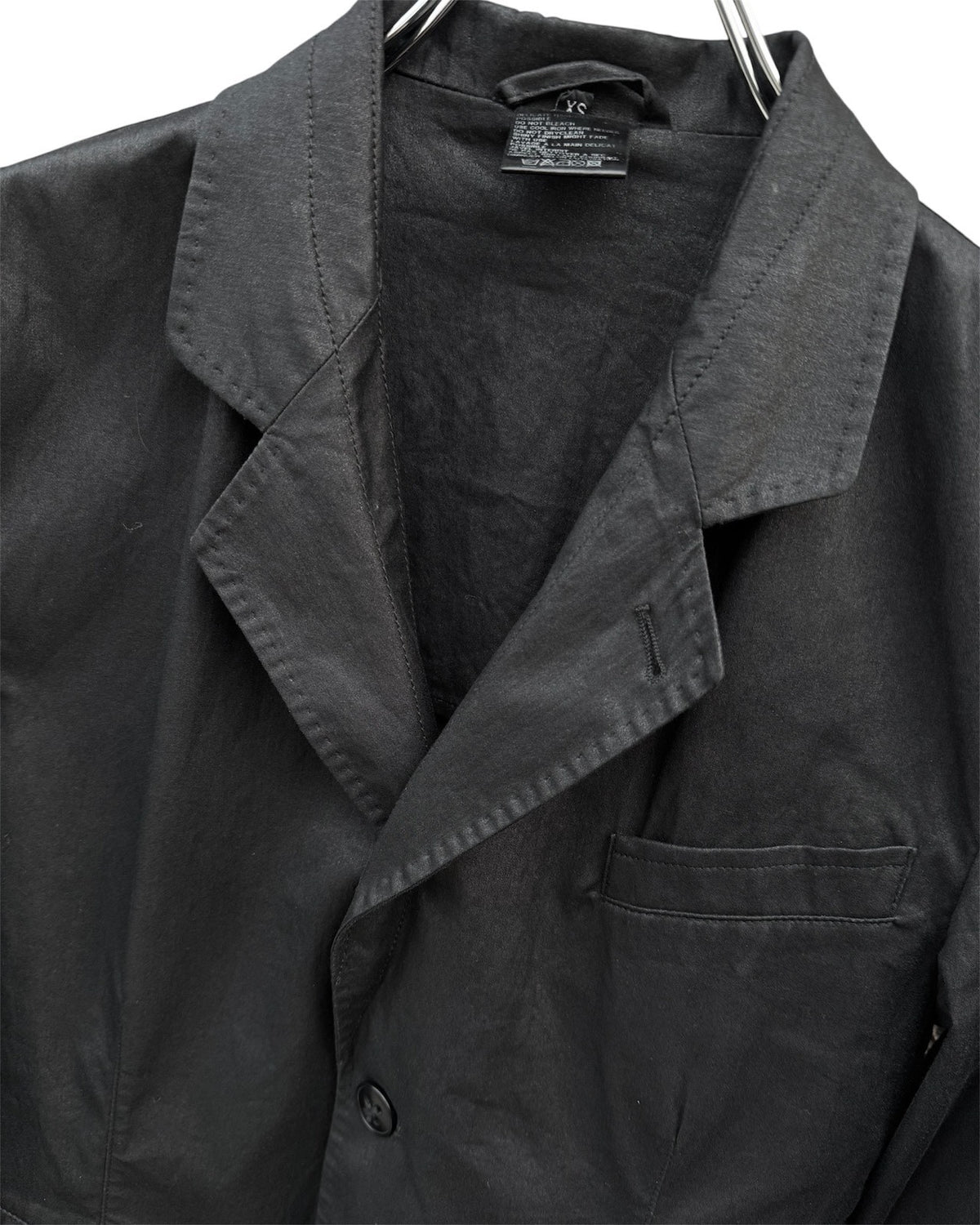 Ann Demeulemeester SS07 Black Runway Jacket