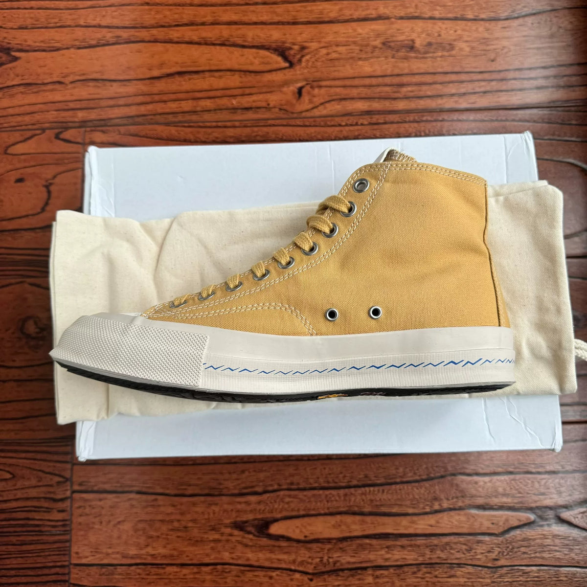 Visvim 24aw Skagway HI PATTEN Thin-Sole Canvas Shoes