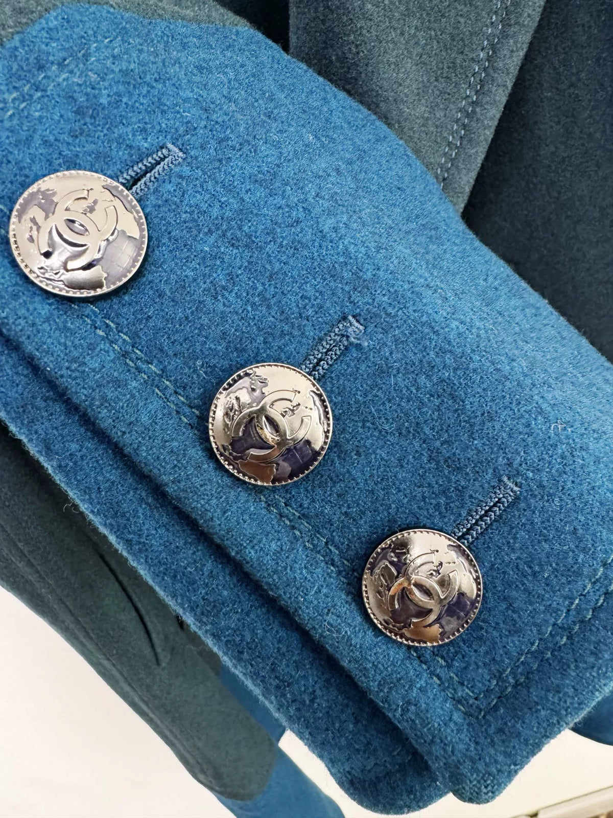 Chanel Earth Wool Coat