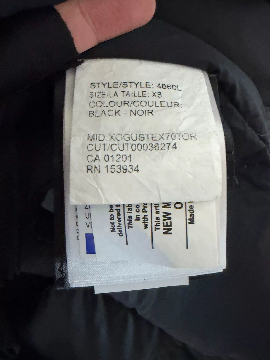 Canada Goose Black Expedition Down Jacket