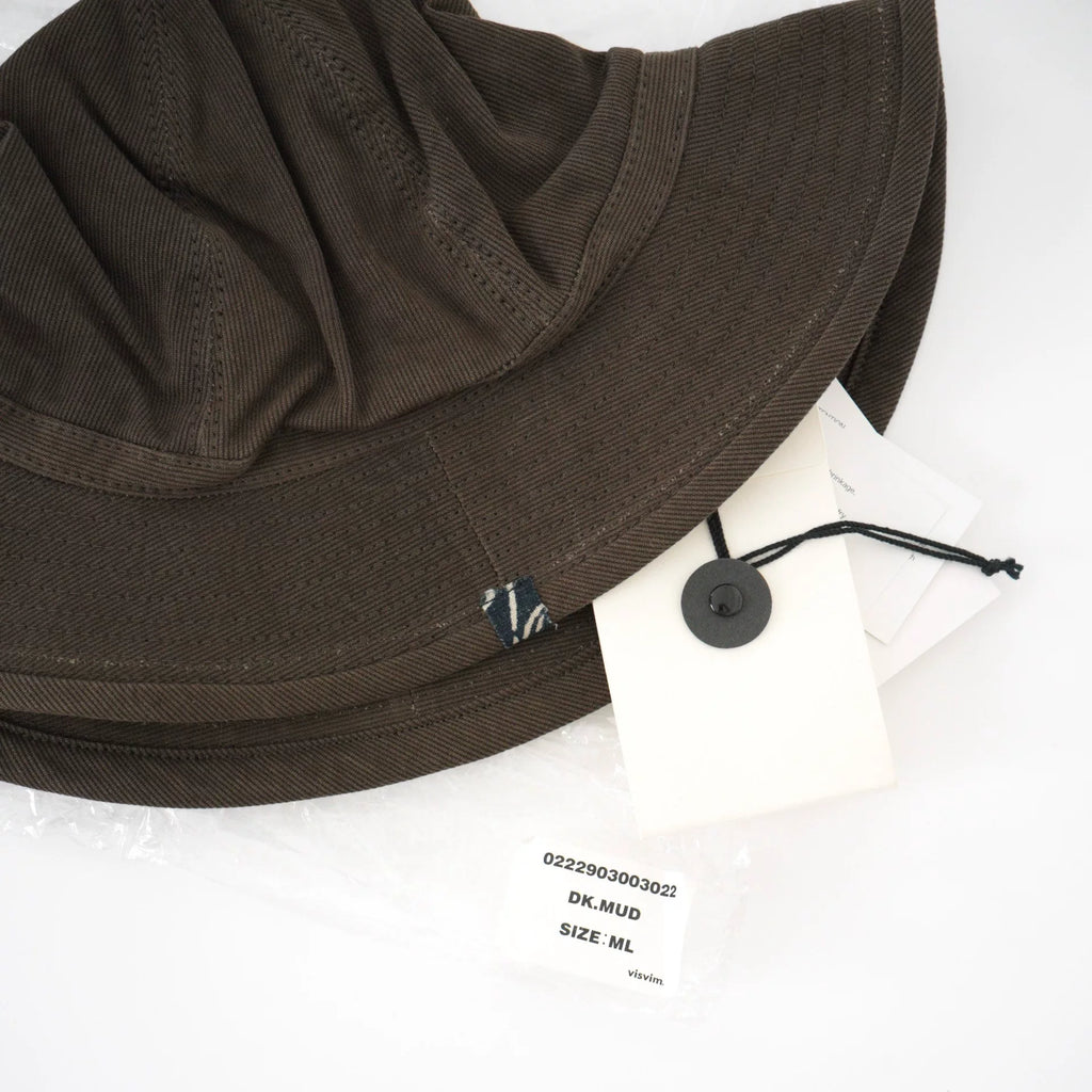 VISVIM I.C.T BUCKET CAP (N.D) Natural Mud-Dyed Bucket Hat
