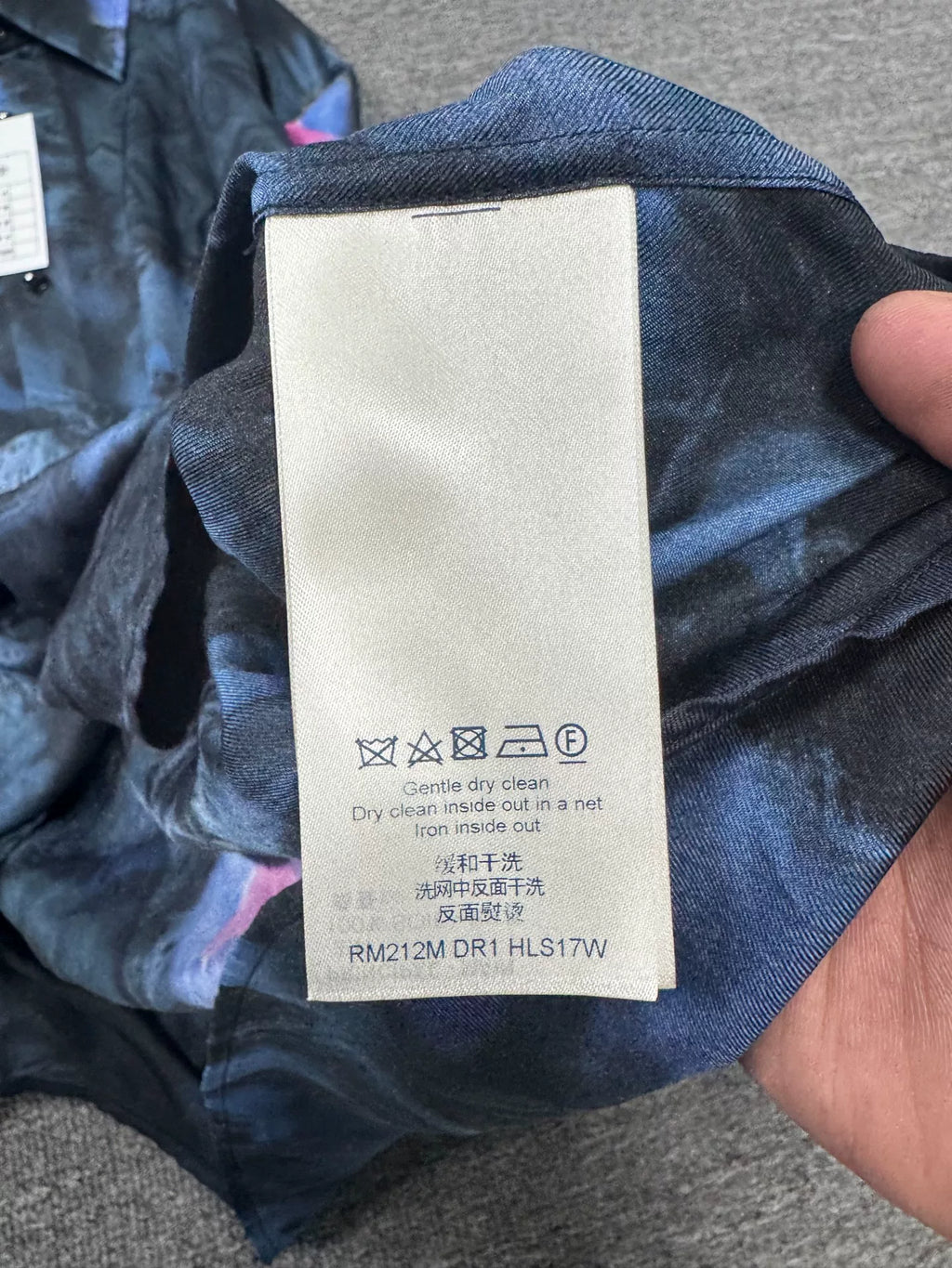Louis Vuitton Silk Long Sleeve Shirt