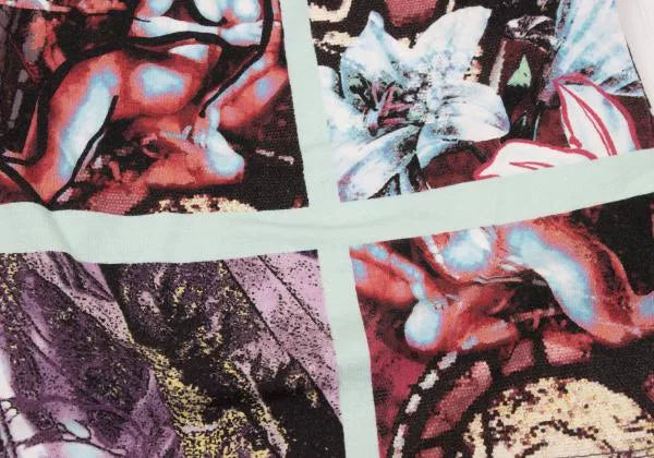 Jean Paul Gaultier Vintage Portrait Floral Top