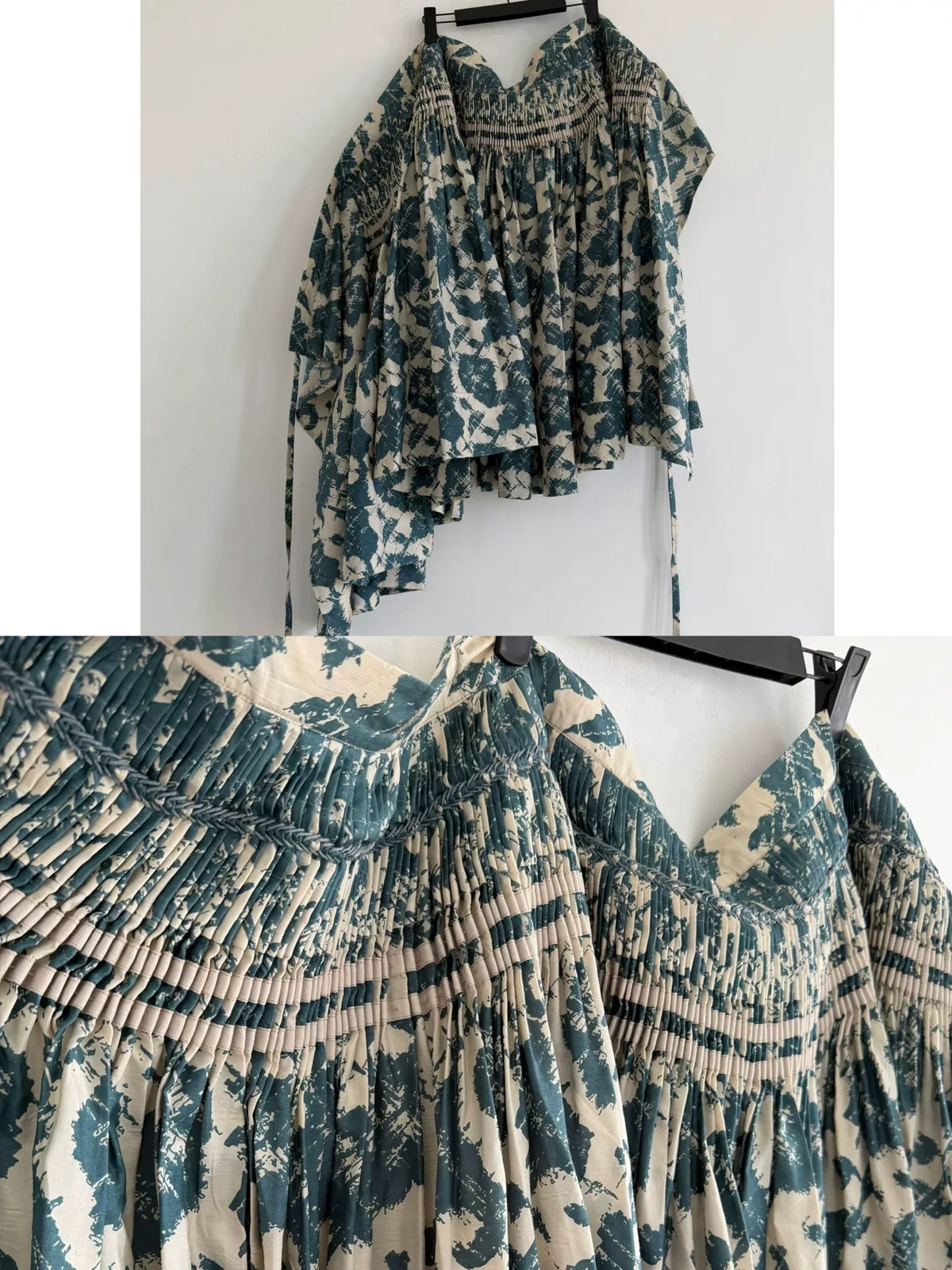Dries van Noten 2005 Crystal Lamp Season Wrap Skirt