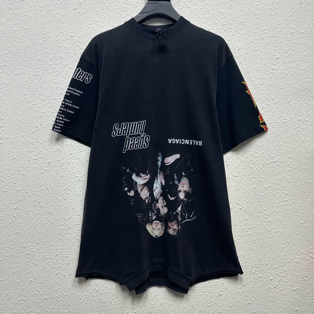 Balenciaga Inverted Band Short Sleeve Top