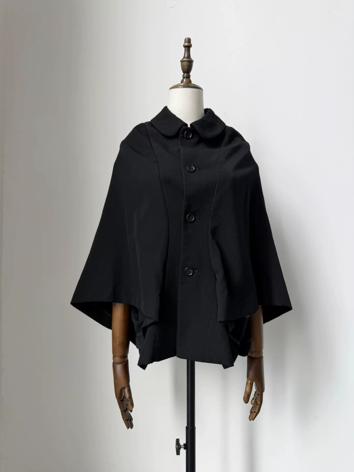 Comme Des Garcons Rei Kawakubo 1995 mainline transformed cape coat