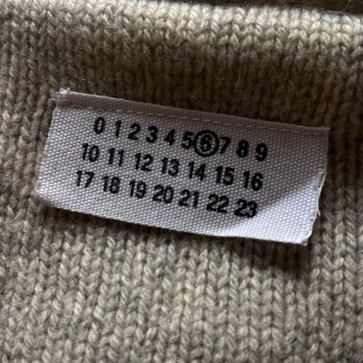 Maison Margiela Turtleneck Sleeveless Knit Top