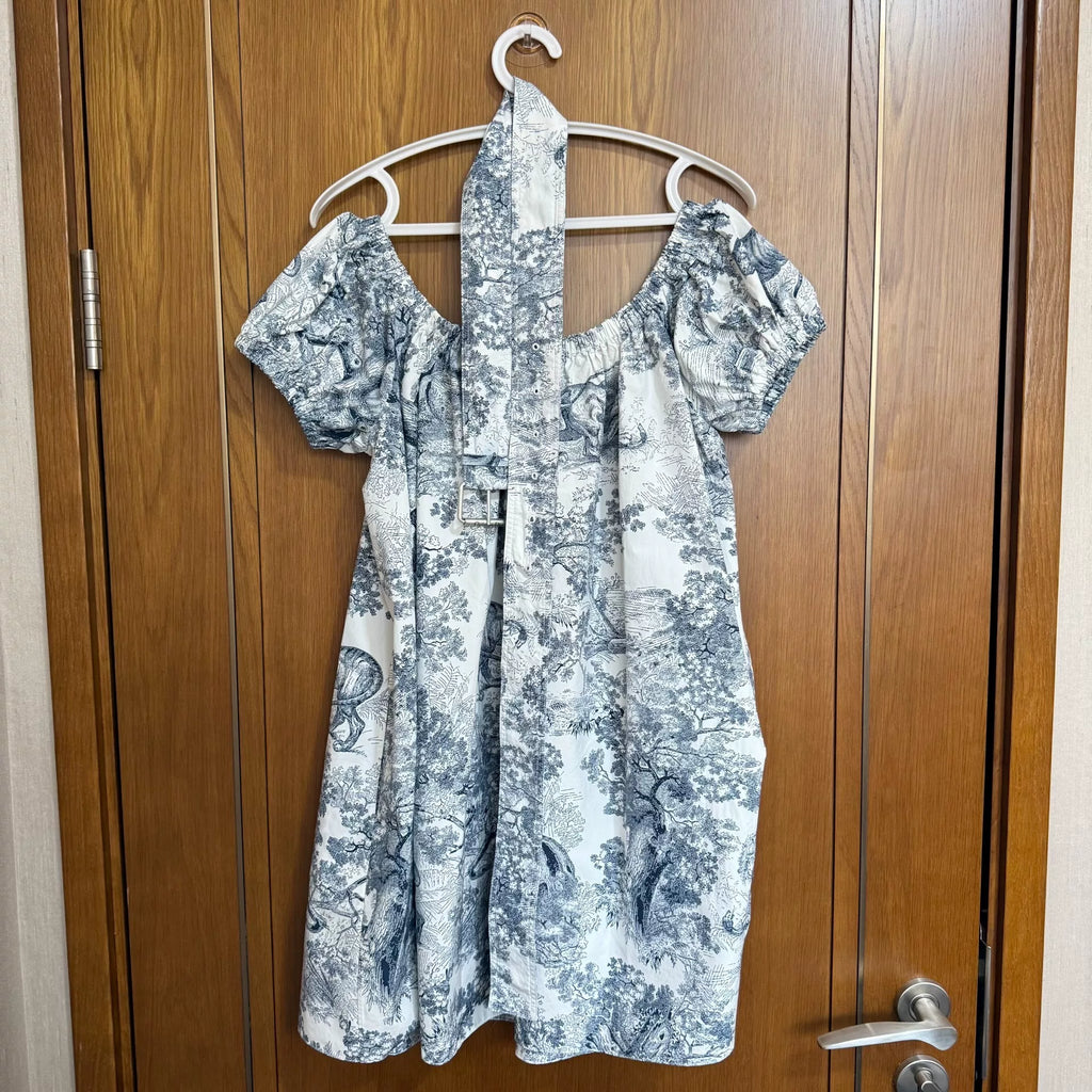 Dior Zoo Jungle Print Dress