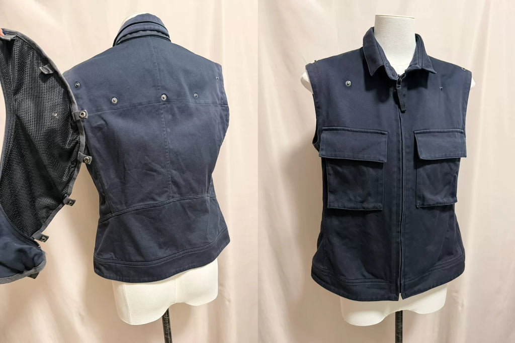 Issey Miyake AW00 Detachable Collar Utility Vest