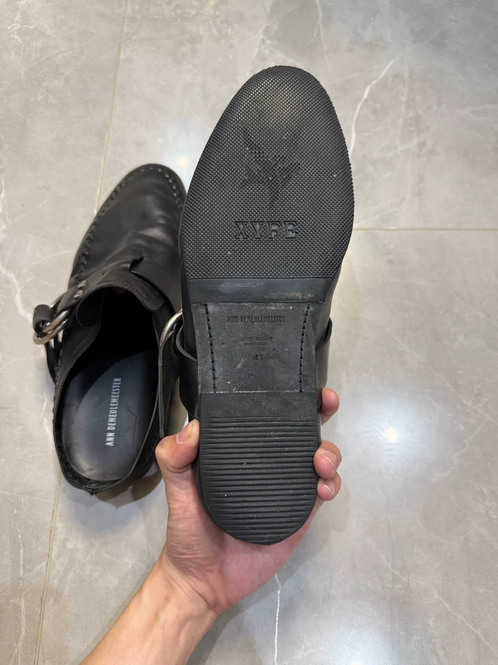 Ann Demeulemeester SS06 Buckle Loafers