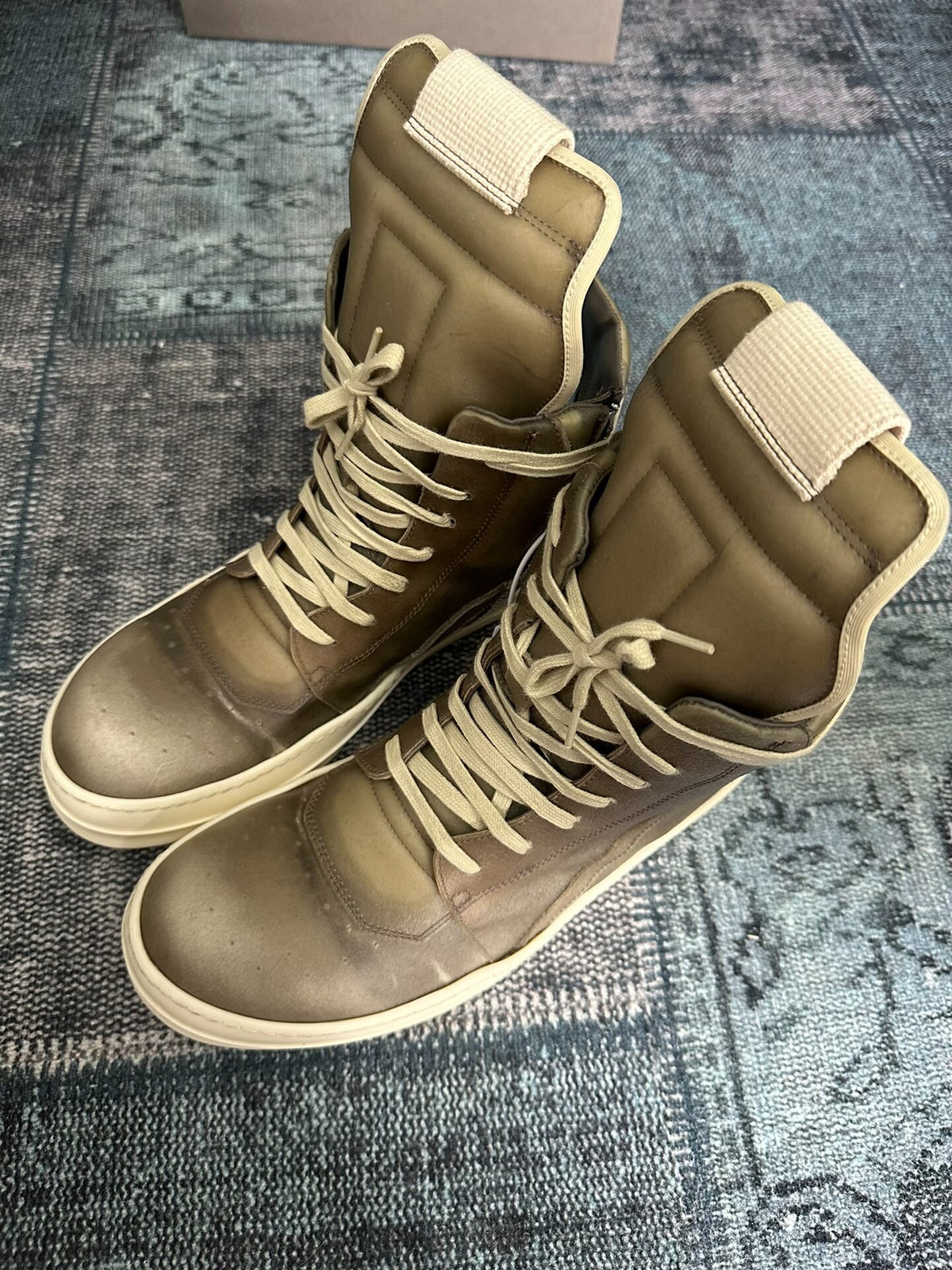 Rick Owens Inverted-Triangle Sneakers