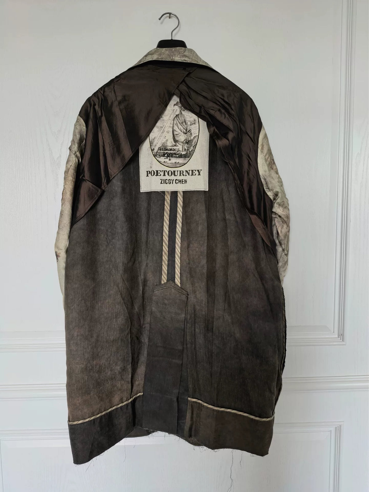 Ziggy Chen 23SS Reversible Cold-Dyed Rust-Dyed Coat Trench Coat Outerwear