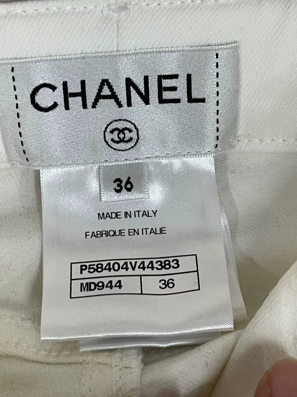Chanel Quilted Jeans
