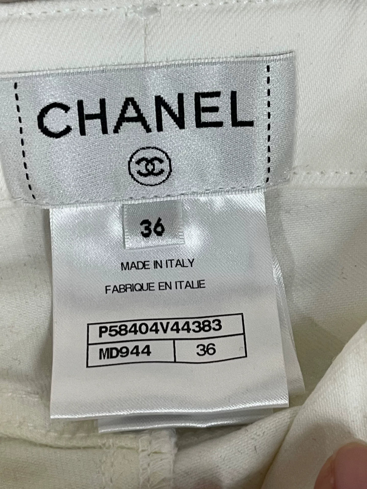 Chanel Quilted Jeans