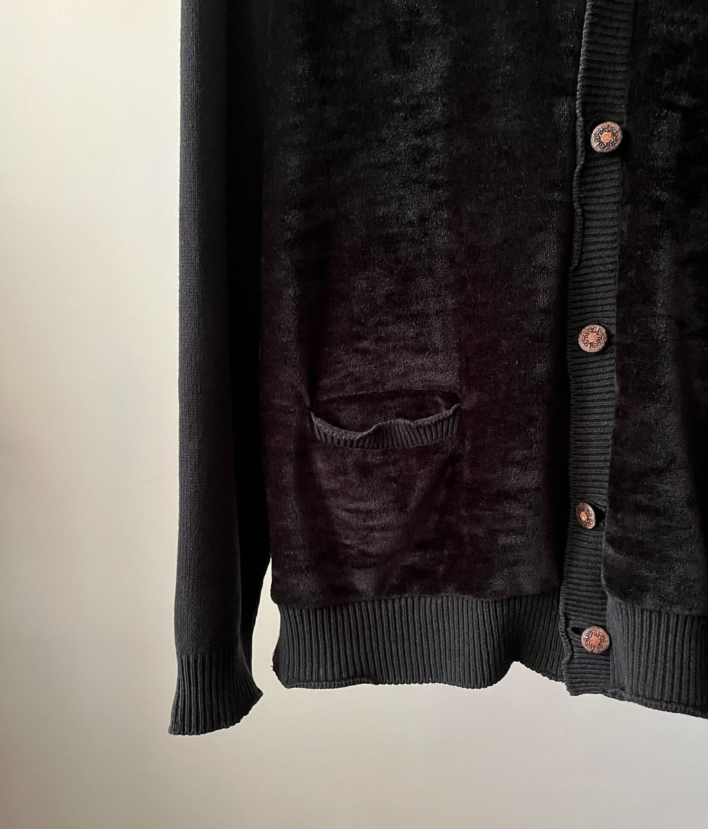 Number (N)ine 03AW Velvet Cardigan