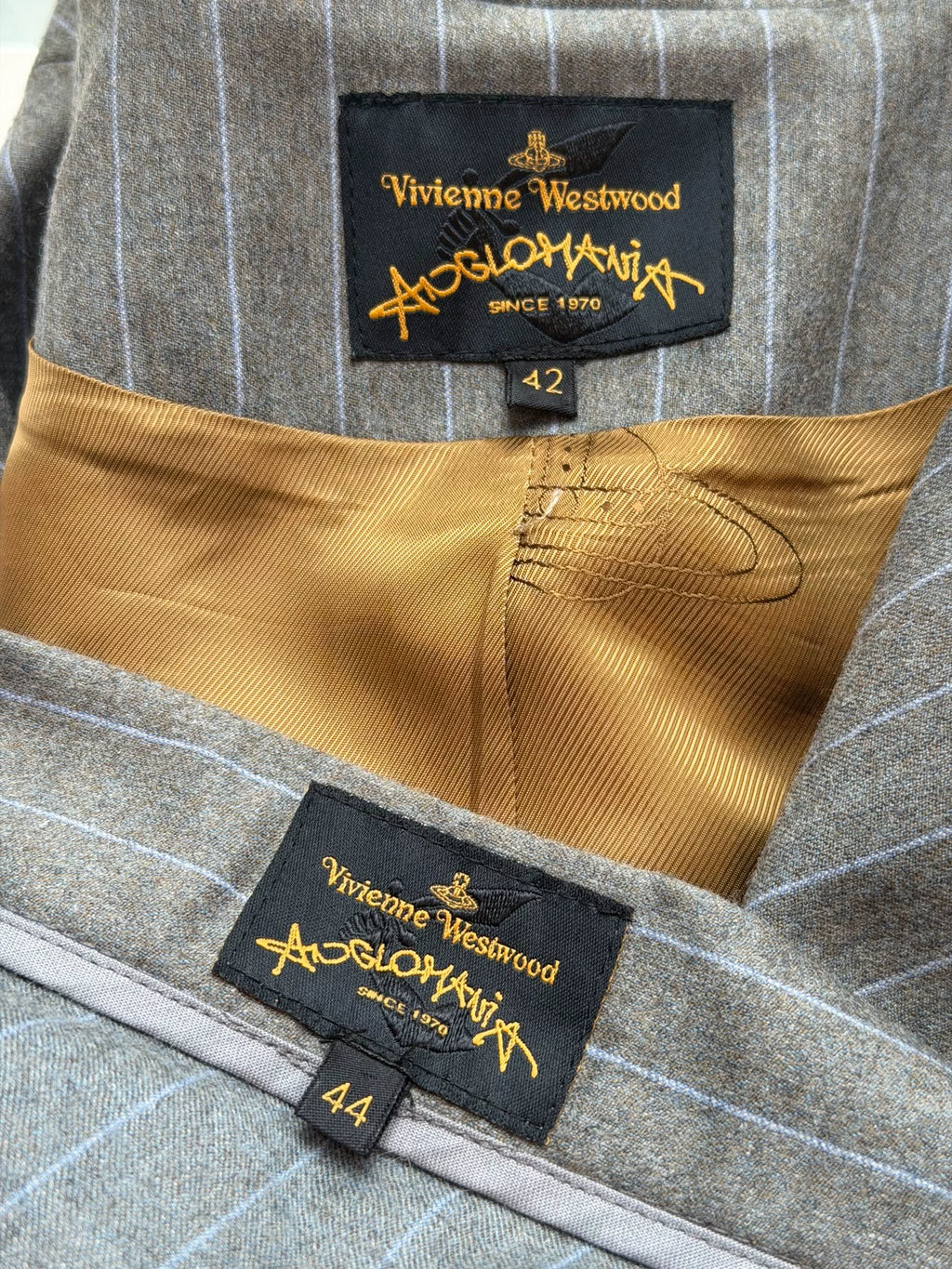 vivienne westwood used vintage suit skirt set