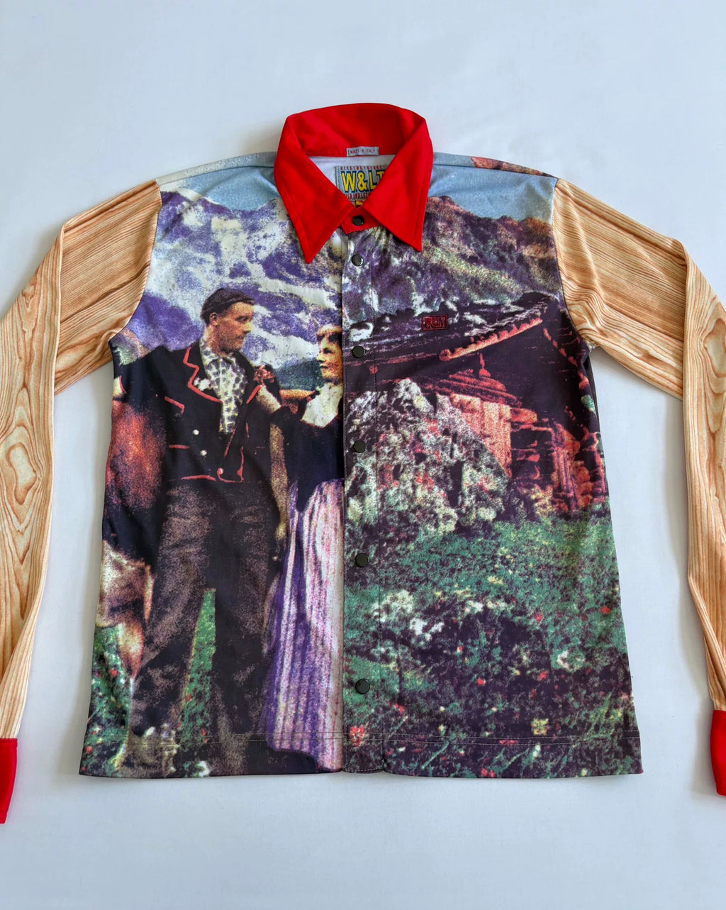 Walter Van Beirendonck signature style printed shirt