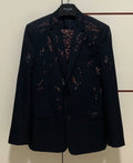 Dior Homme 17FW Black Studded Suit