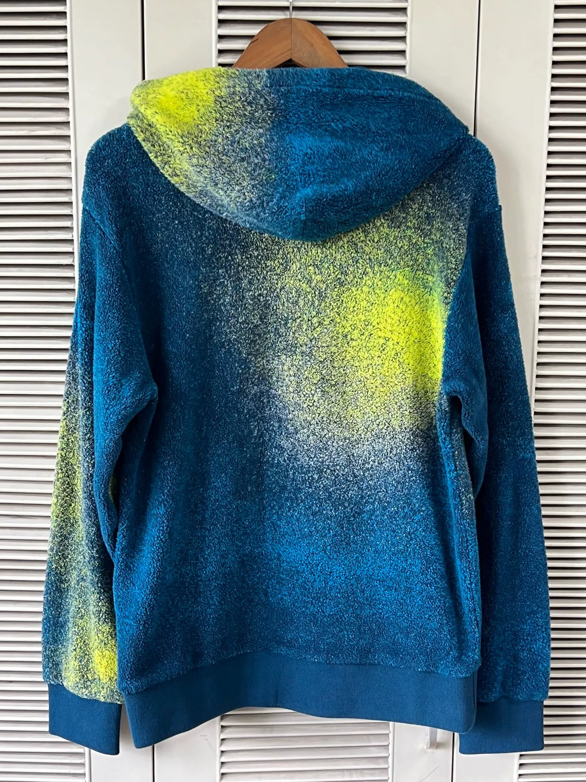 Louis Vuitton Hooded Gradient Tie-Dye Zip Tie Hoodie