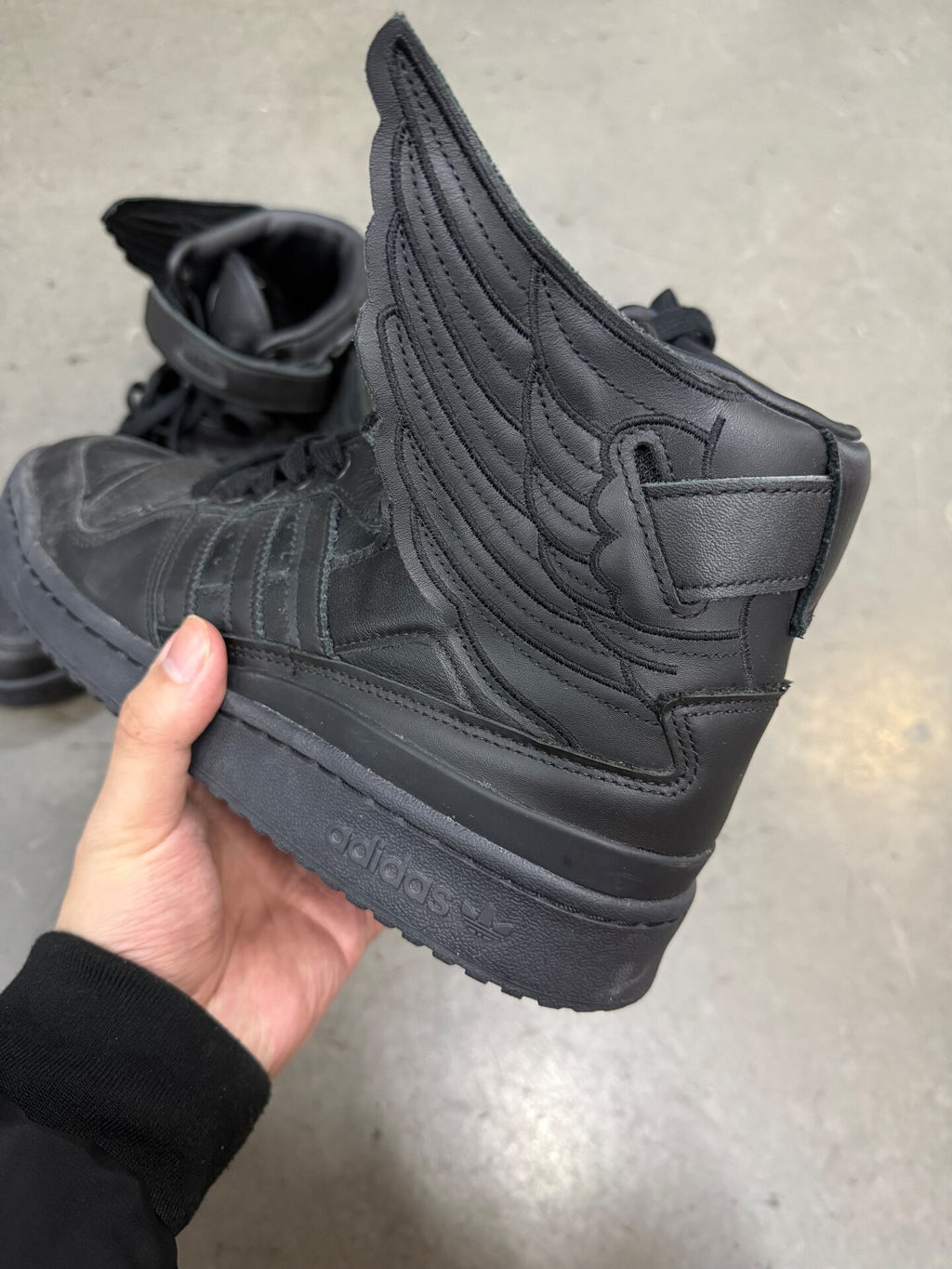 Jeremy Scott X Adidas Originals Forum High Wings Sneakers