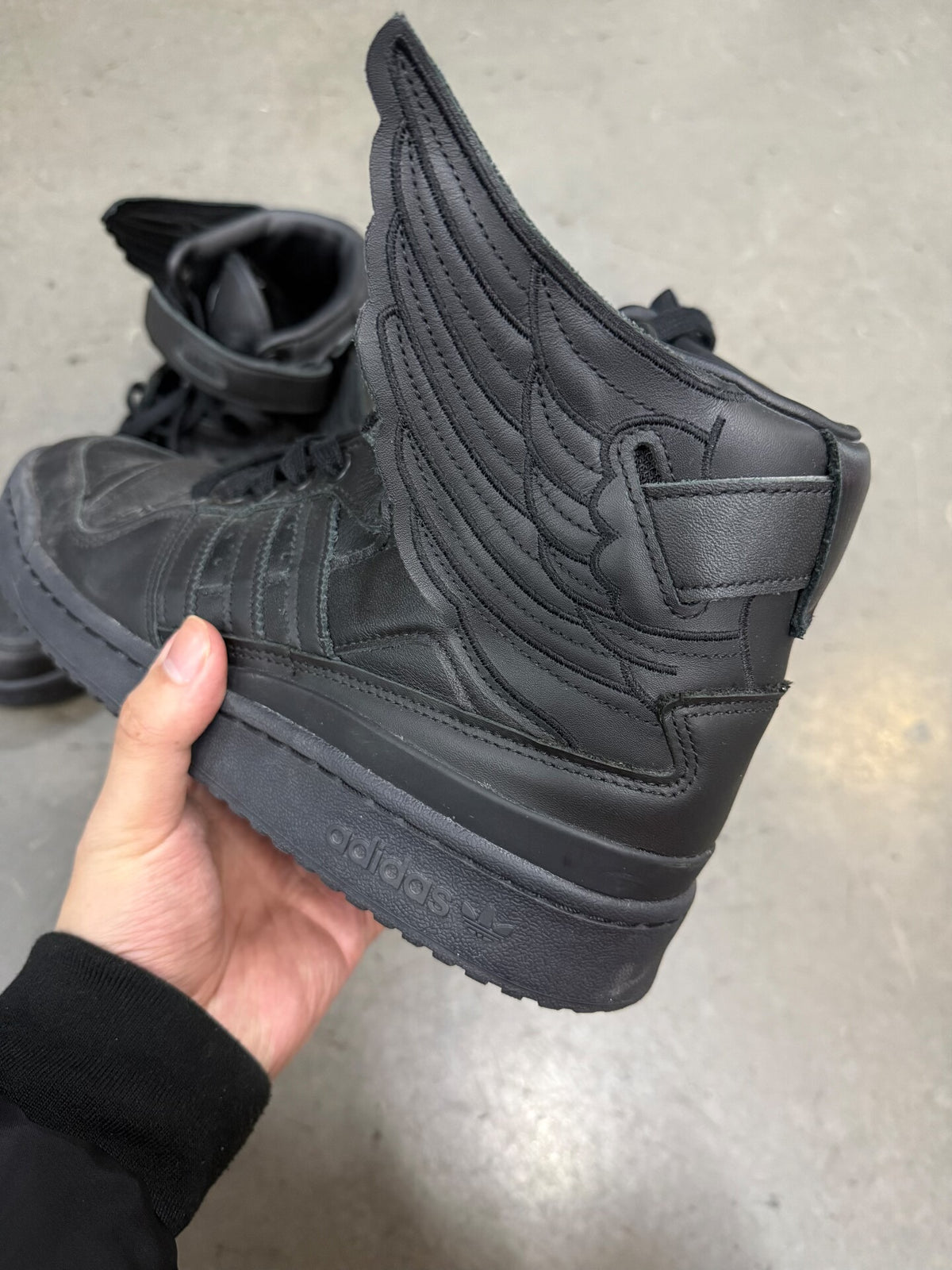 Jeremy Scott X Adidas Originals Forum High Wings Sneakers