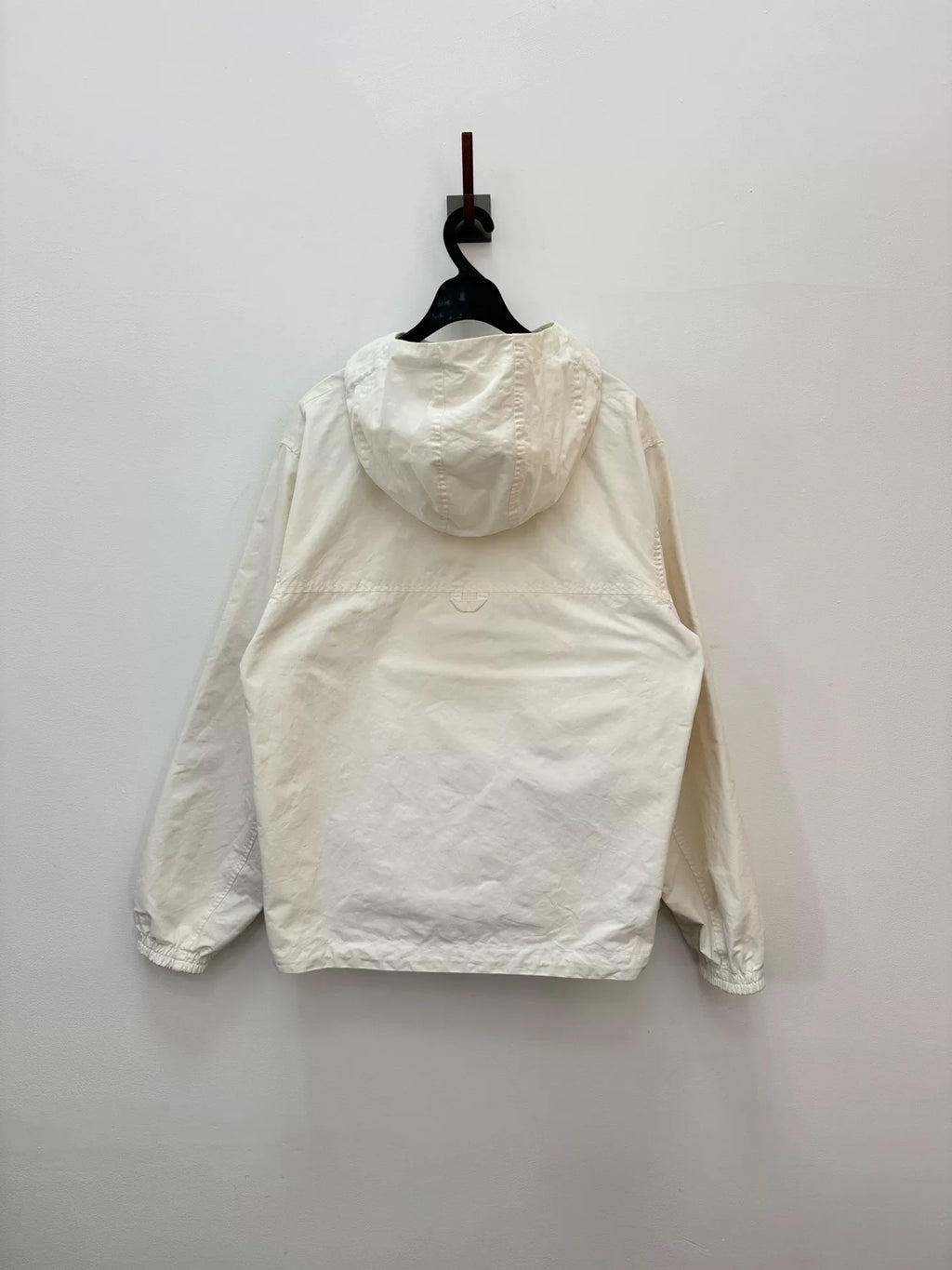 Louis Vuitton FW23 White Monogram Hooded Zip-Up Jacket