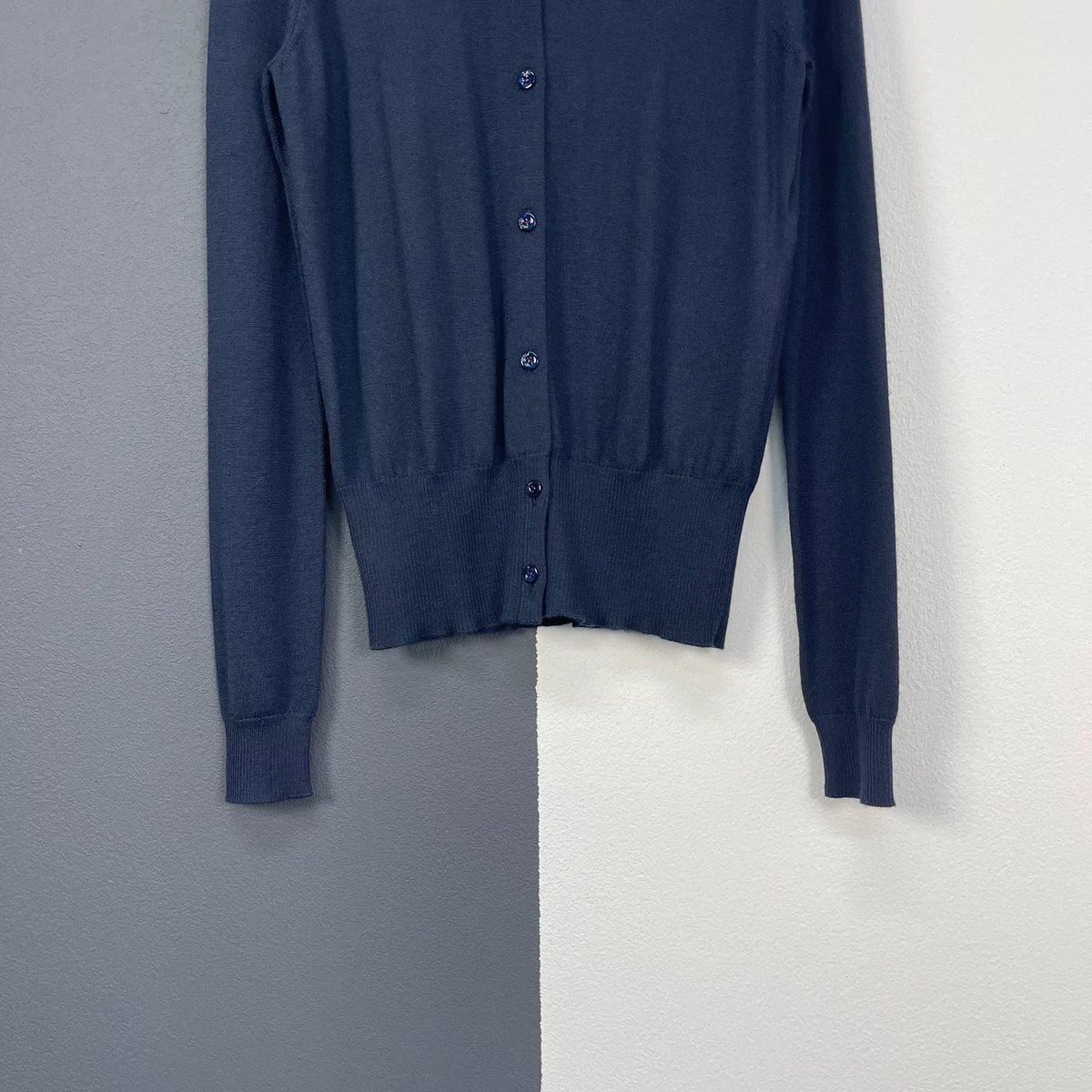 Dior Rhinestone Knit Cardigan