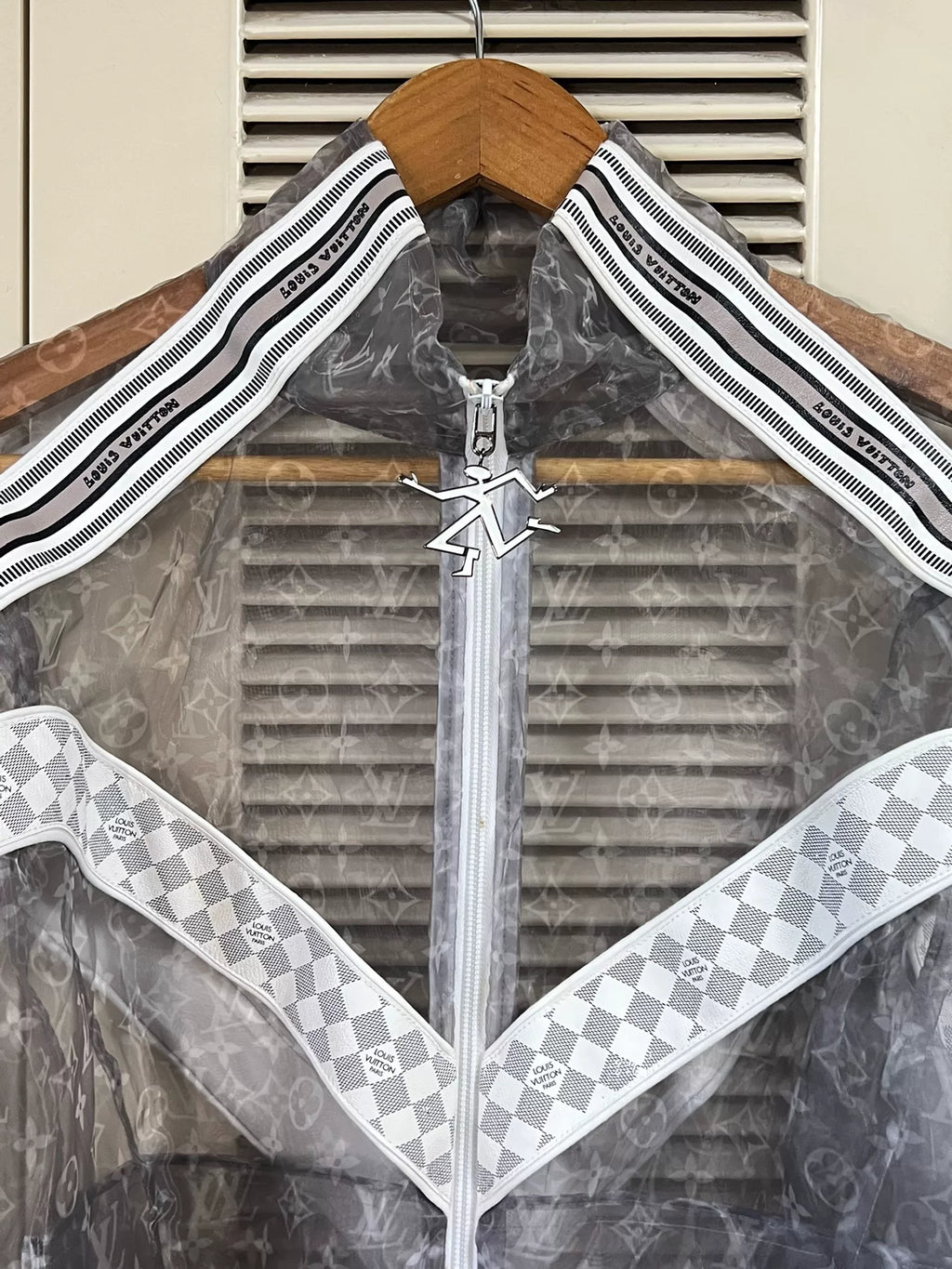 Louis Vuitton LV transparent organza jacket