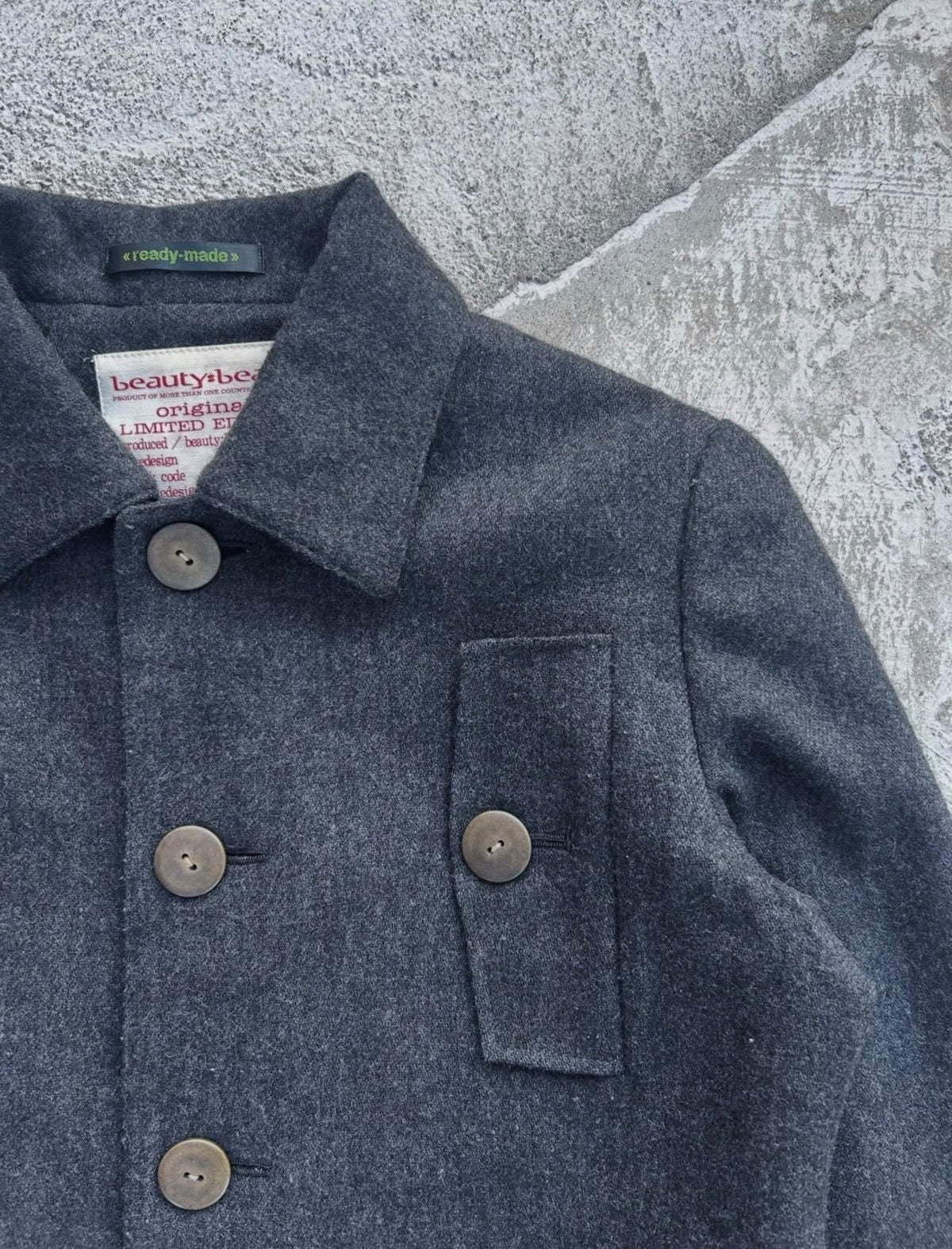 1990s Beauty Beast Wool Blend Jacket