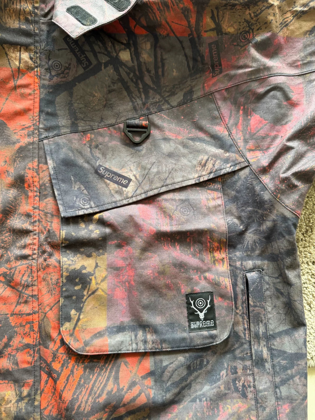 Supreme × South2 West8 River Trek Jacket Detachable Hood