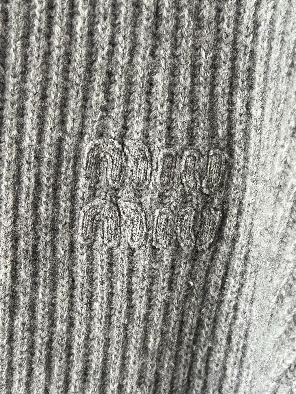 Miu Miu Cashmere Hooded Knit Cardigan