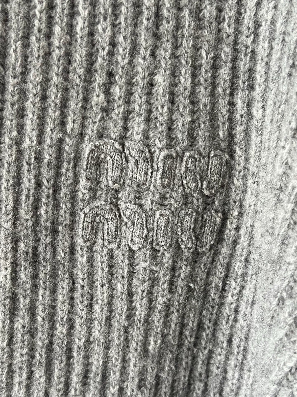 Miu Miu Cashmere Hooded Knit Cardigan